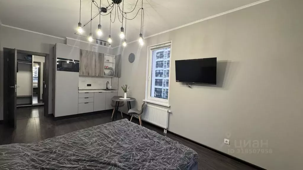 Студия Санкт-Петербург аллея Арцеуловская, 19 (30.0 м) - Фото 1