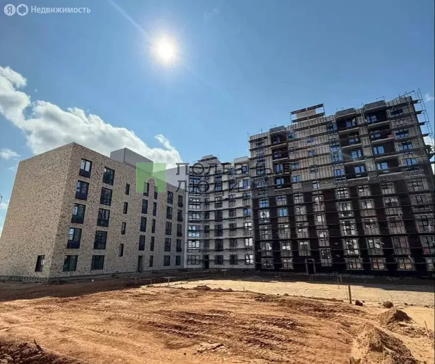 2-комнатная квартира: Хохряки, Никитинская улица, 9 (40.6 м) - Фото 1