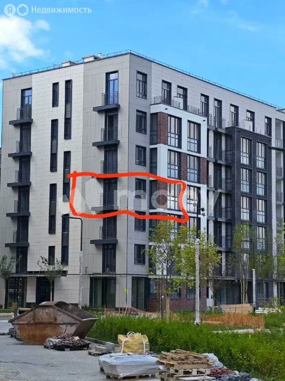 1-комнатная квартира: посёлок Малое Исаково, Первая улица, 1к3 (43.9 ... - Фото 2