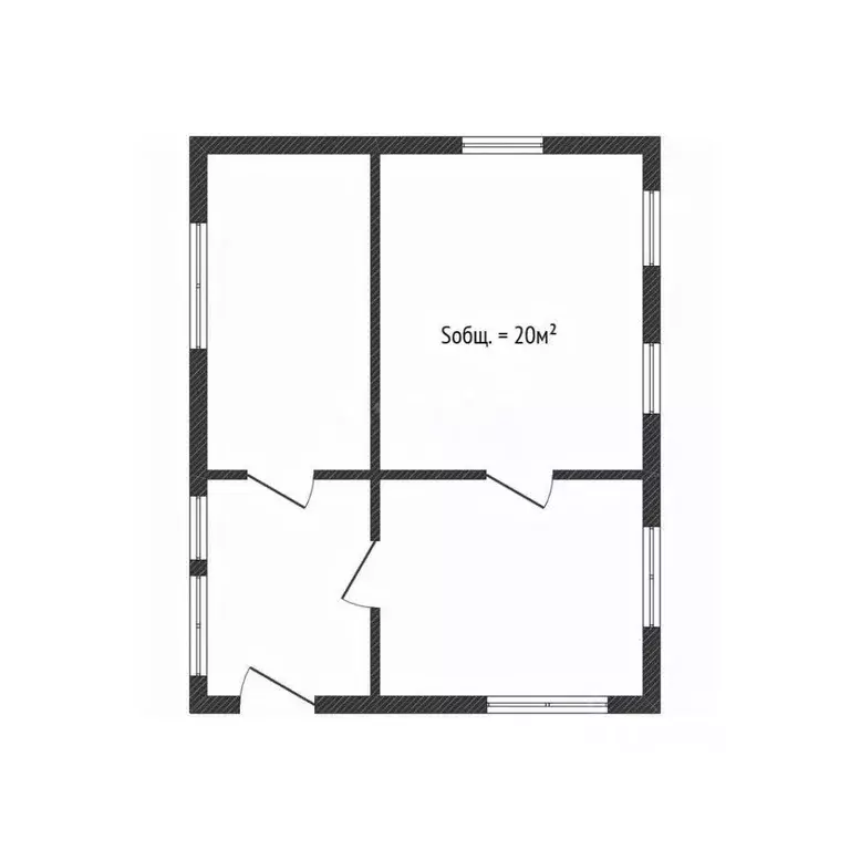 Дом в Брянская область, Брянск Природа садовое общество,  (20 м) - Фото 2