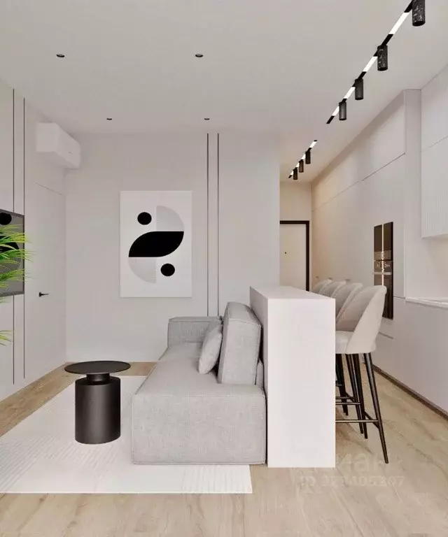 1-к кв. Челябинская область, Челябинск просп. Ленина, 64Б (47.1 м) - Фото 1