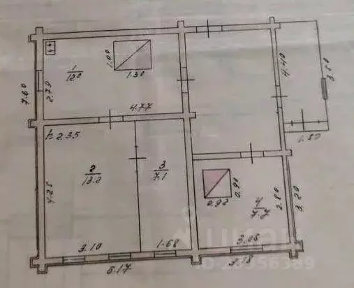Дом в Ивановская область, Тейково Красногвардейская ул., 28 (70 м) - Фото 2
