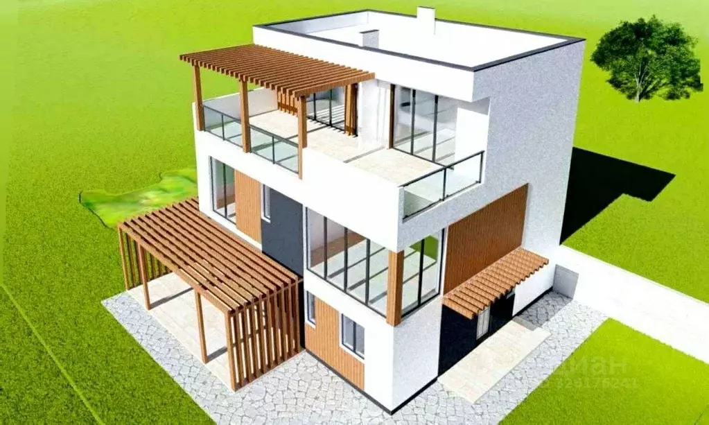 Дом в Севастополь с. Резервное, ул. Гончарная (300 м) - Фото 1