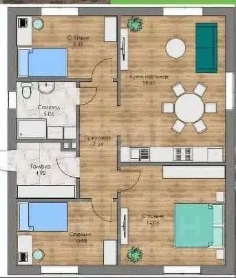 Дом в Башкортостан, Уфимский район, Русско-Юрмашский сельсовет, с. ... - Фото 1