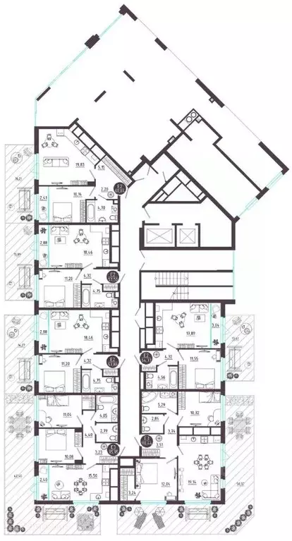 2-к кв. Рязанская область, Рязань Московское ш. (110.44 м) - Фото 1