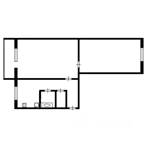 2-к кв. Тульская область, Тула просп. Ленина, 137А (48.4 м) - Фото 2