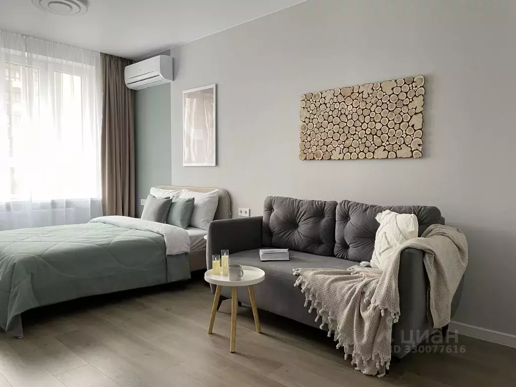 Студия Краснодарский край, Краснодар ул. Питерская, 40к3 (39.0 м) - Фото 2