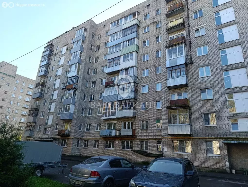 3-комнатная квартира: Рыбинск, улица Кораблестроителей, 2 (59 м) - Фото 0