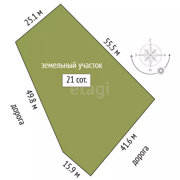 Участок в Тюмень, товарищество с ограниченной ответственностью ... - Фото 1