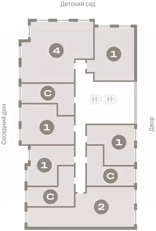 1-к кв. Свердловская область, Екатеринбург пер. Торфяной, 4 (57.2 м) - Фото 2