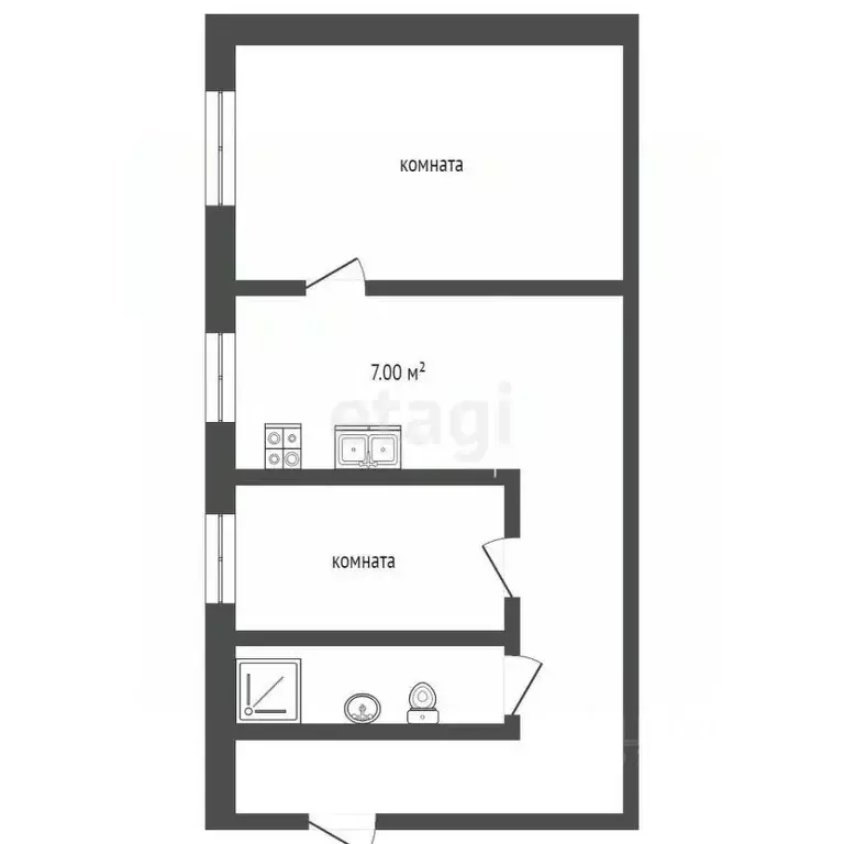 2-к кв. Владимирская область, Муром Молодежная ул., 6А (37.2 м) - Фото 1