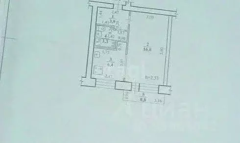 1-к кв. Забайкальский край, Чита ул. Бекетова, 46 (30.4 м) - Фото 2
