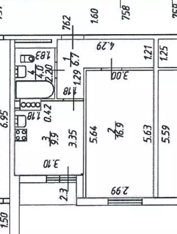 1-к кв. Санкт-Петербург пос. Шушары, ул. Валдайская, 6к2 (38.65 м) - Фото 2