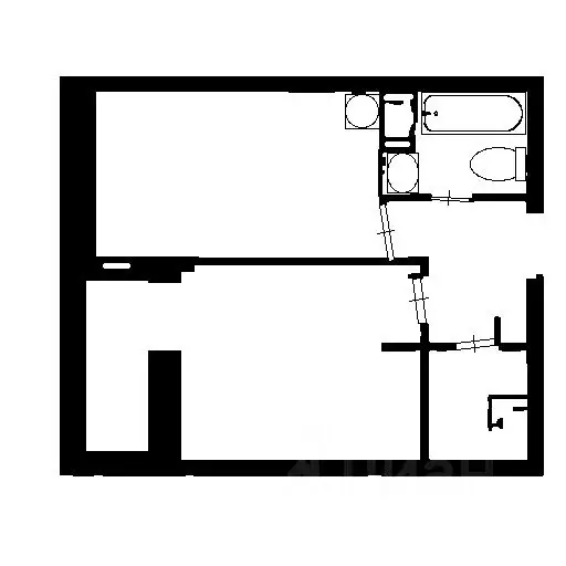 1-к кв. Санкт-Петербург Лиговский просп., 271 (35.0 м) - Фото 1