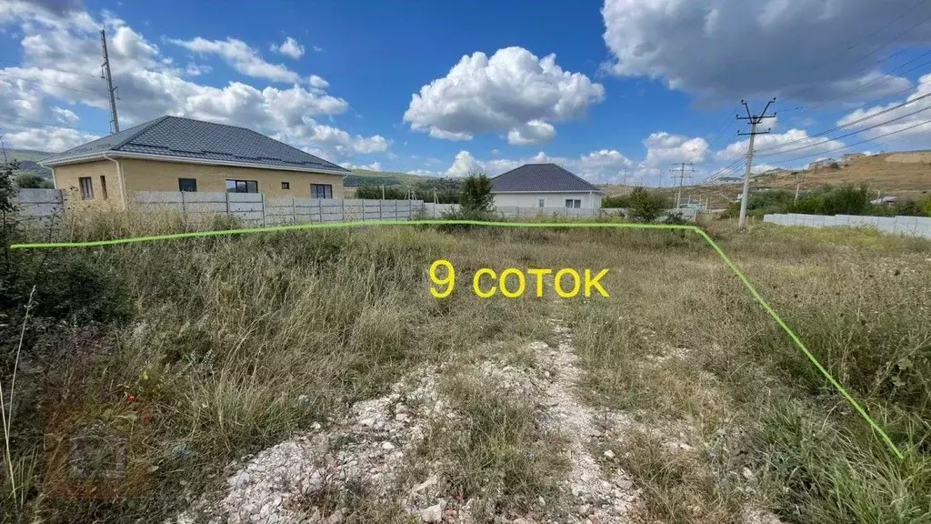 Участок в Крым, Симферопольский район, с. Доброе ул. Лесная, 2 (9.0 ... - Фото 0