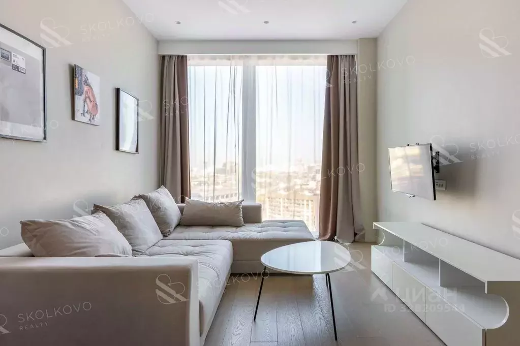 2-к кв. Москва 1-й Красногвардейский проезд, 22с2 (62.3 м) - Фото 1