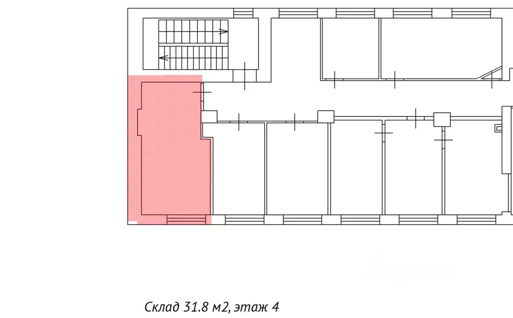 Склад в Санкт-Петербург Уральская ул., 19к9Ж (32 м) - Фото 1