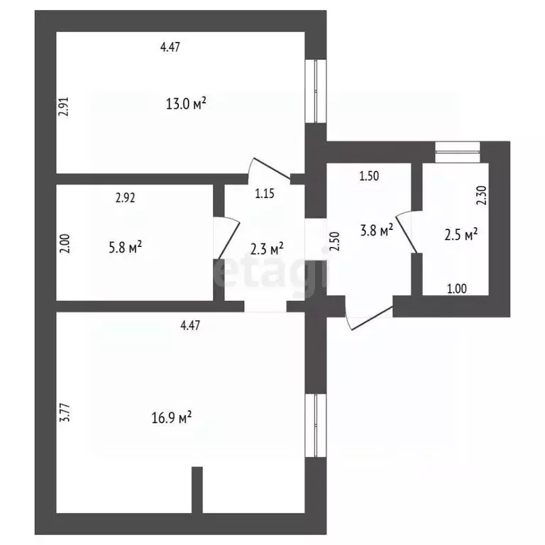 Дом в Крым, Судак ул. Проезжая (44 м) - Фото 2