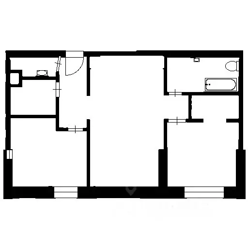 2-к кв. Москва 3-я Хорошевская ул., 25к4 (69.8 м) - Фото 2