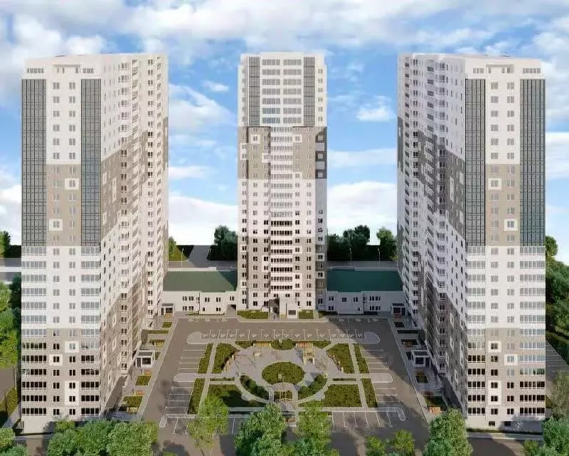 1-к кв. Самарская область, Самара ул. Дыбенко, 5 (53.24 м) - Фото 0