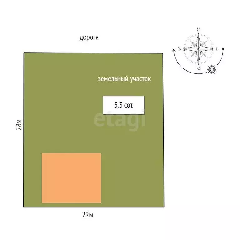 Дом в Керчь, улица Фрунзе, 18 (53.9 м) - Фото 1