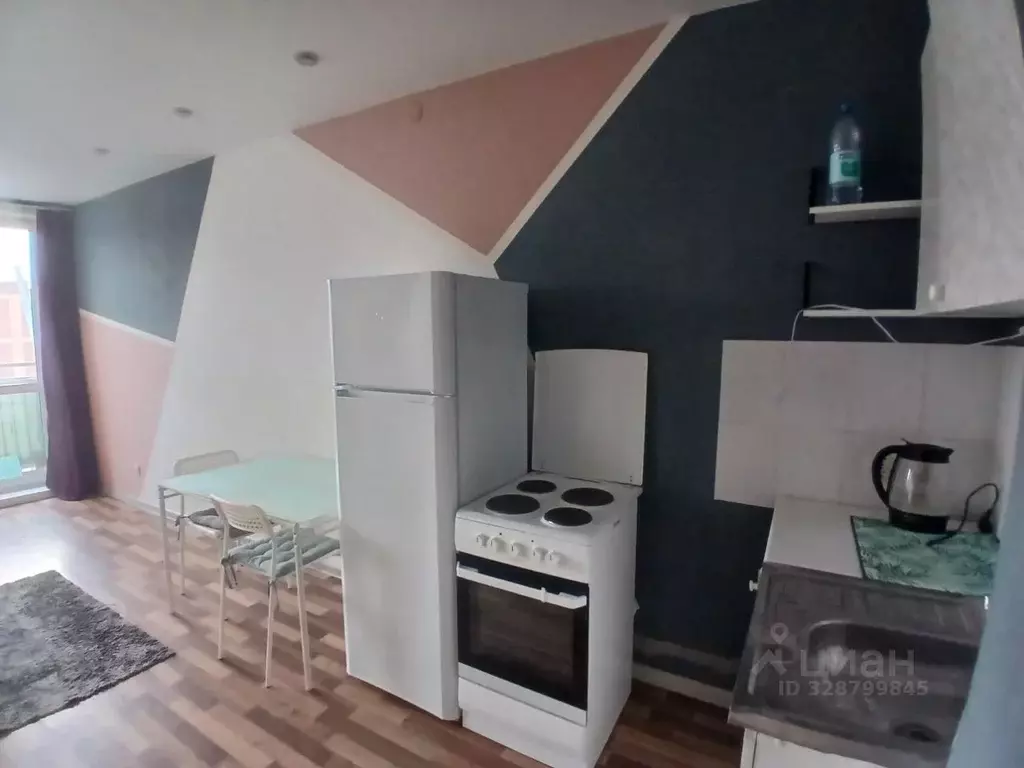 Студия Новосибирская область, Новосибирск ул. Есенина, 12/2 (26.8 м) - Фото 1