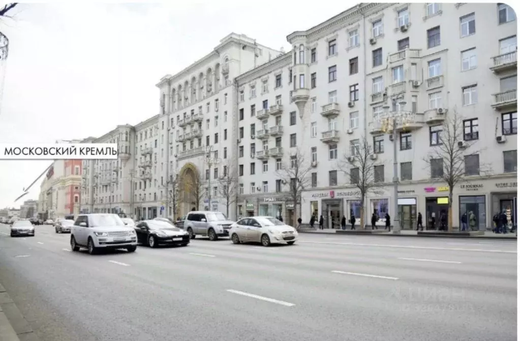 Помещение свободного назначения в Москва Тверская ул., 15 (60 м) - Фото 1