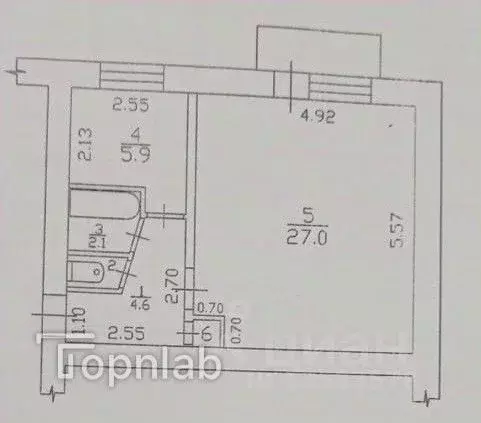 1-к кв. Волгоградская область, Суровикино 2-й мкр, 3 (41.0 м) - Фото 2