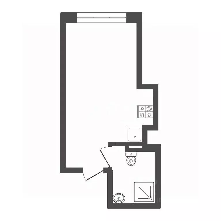 Студия Москва просп. Генерала Дорохова, 49 (26.5 м) - Фото 2
