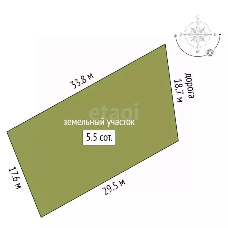 Участок в Ростовская область, Мясниковский район, Краснокрымское ... - Фото 1