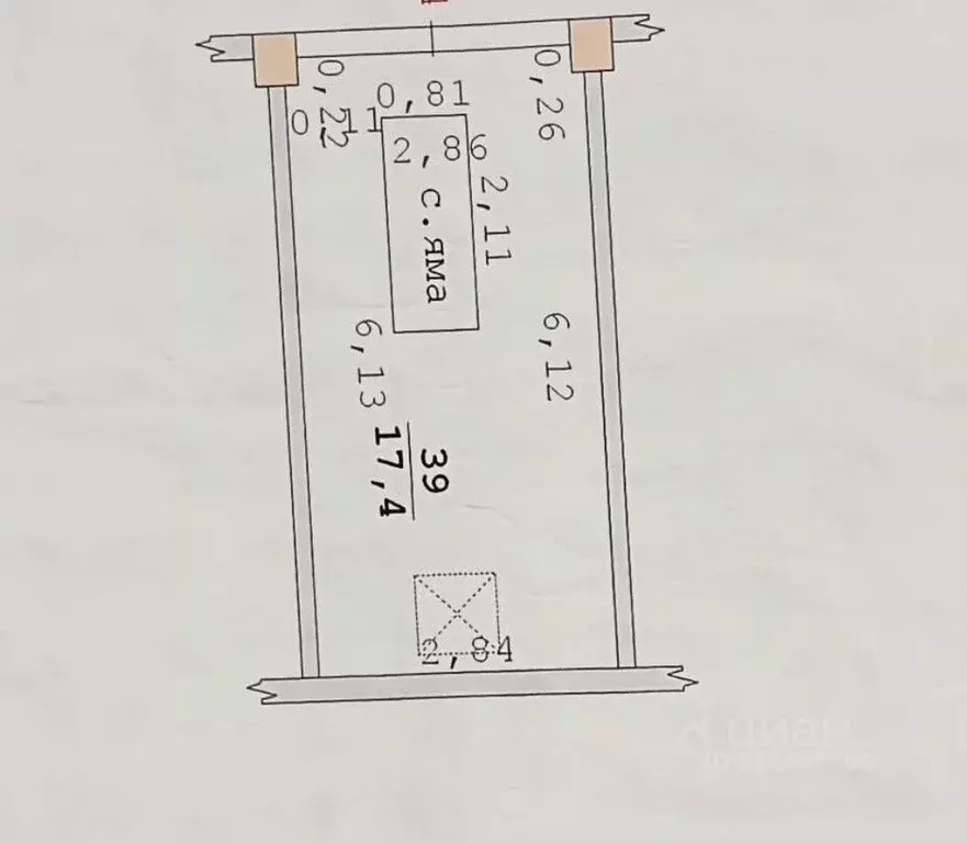 Гараж в Свердловская область, Екатеринбург ул. Шефская, 112 (17 м) - Фото 1