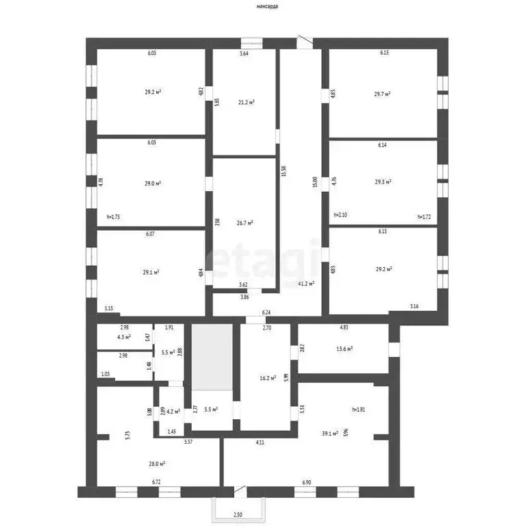 Офис (1900 м) - Фото 1