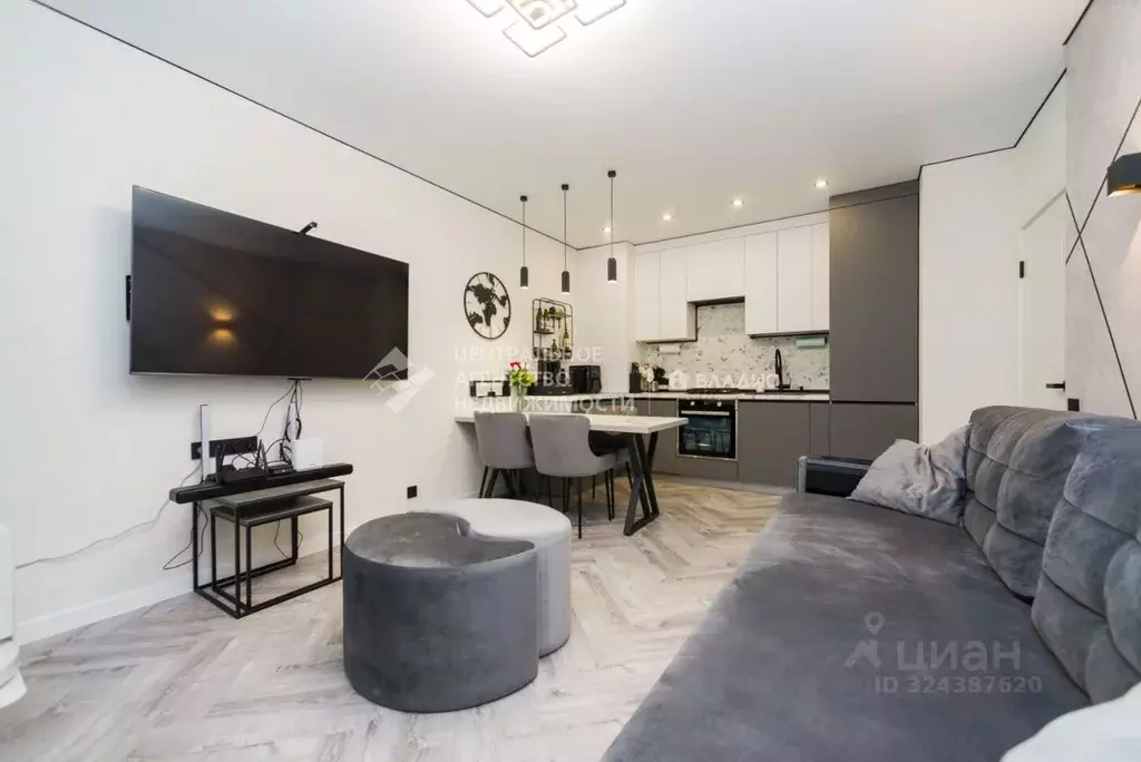 1-к кв. Рязанская область, Рязань ул. Земнухова, 3 (44.7 м) - Фото 2