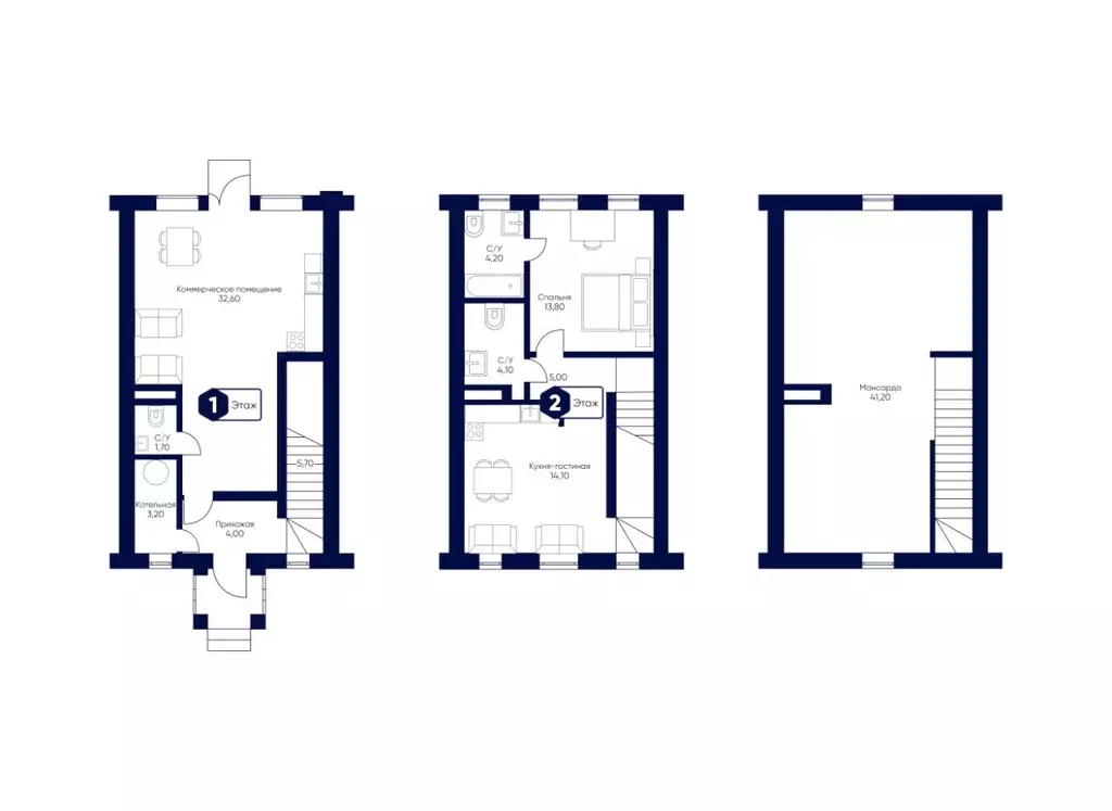 Таунхаус в Московская область, Дмитровский муниципальный округ, с. ... - Фото 0
