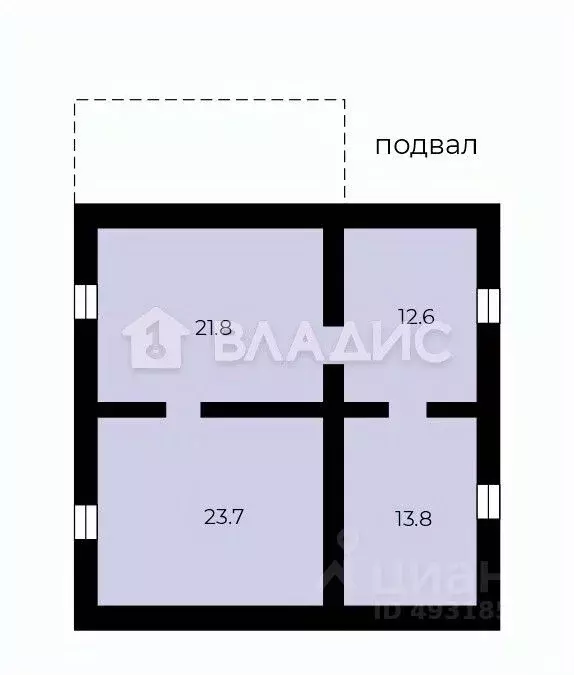 Дом в Рязанская область, Клепиковский муниципальный округ, д. Коренево ... - Фото 2