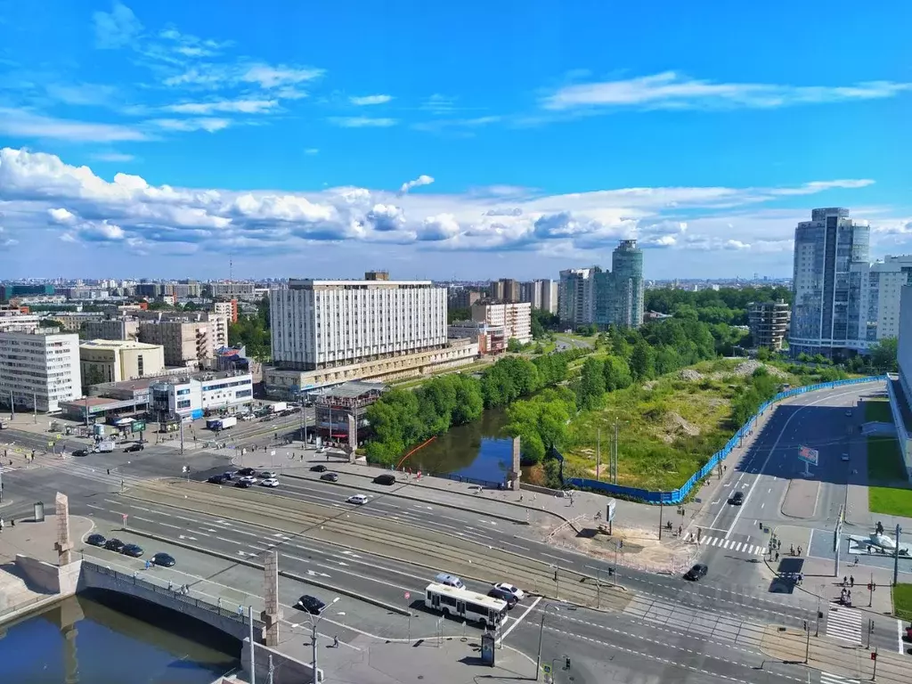 2-к кв. Санкт-Петербург Новосмоленская наб., 2 (49.0 м) - Фото 2