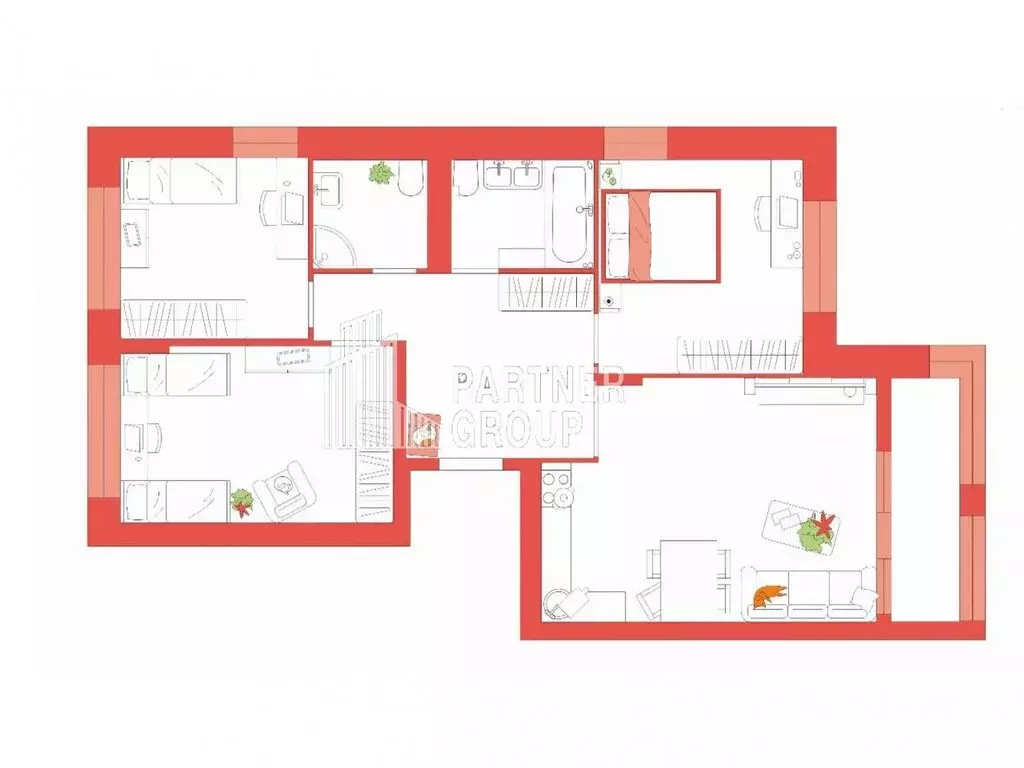 3-комнатная квартира: Осиновая Гора, улица Героя России Макаровца, 3 ... - Фото 1