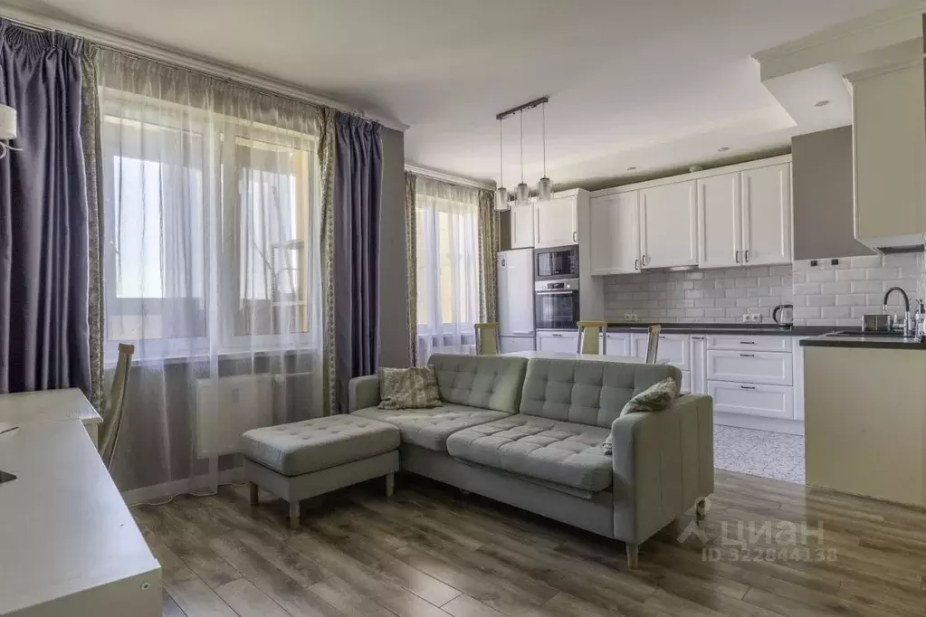 2-к кв. Санкт-Петербург просп. Космонавтов, 65к6 (56.0 м) - Фото 1