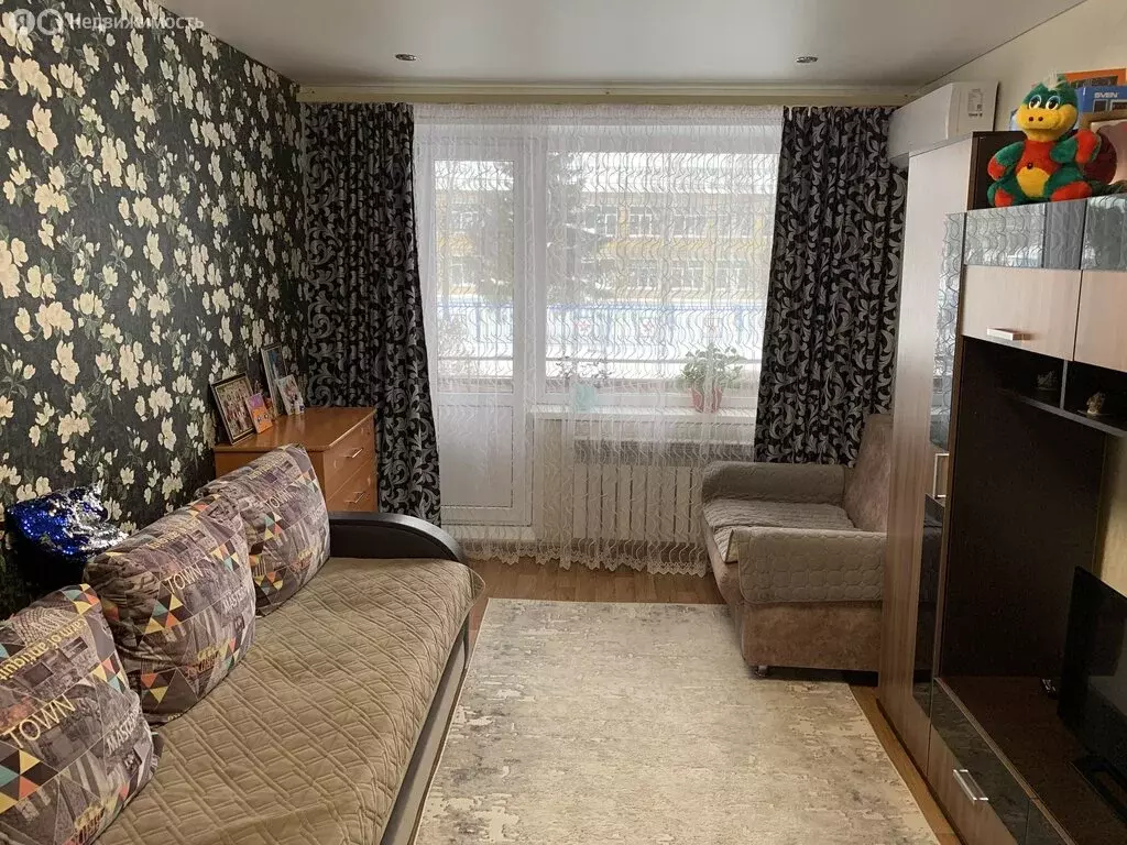 1-комнатная квартира: село Калтыманово, Школьная улица, 5 (35.2 м) - Фото 2