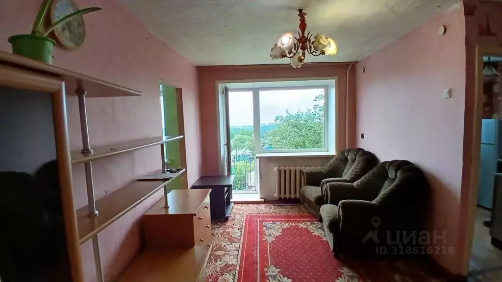 2-к кв. Кемеровская область, Прокопьевск Институтская ул., 37 (41.4 м) - Фото 1