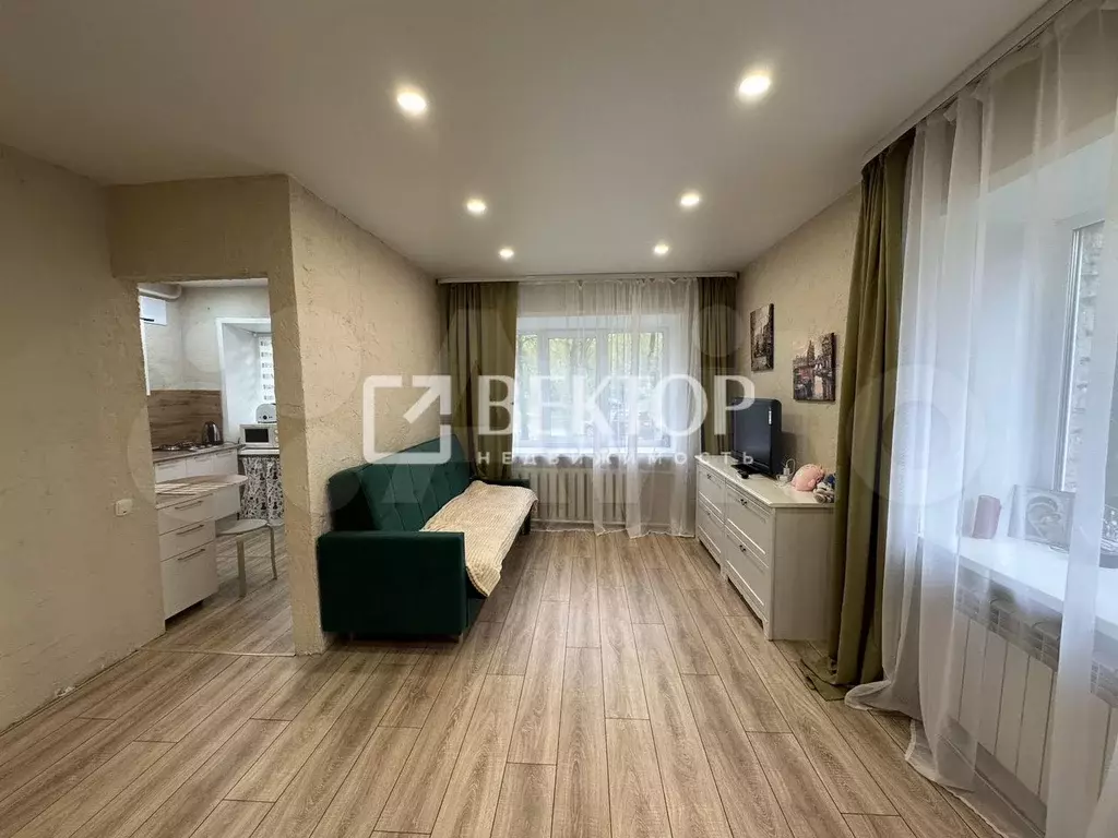 1-к. квартира, 29,6 м, 1/5 эт. - Фото 0