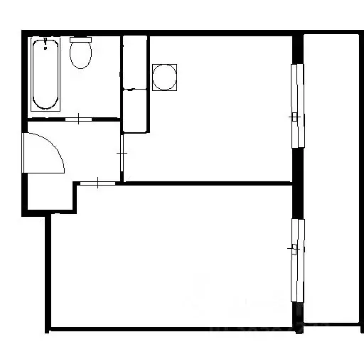 1-к кв. Санкт-Петербург Яхтенная ул., 28 (35.0 м) - Фото 1