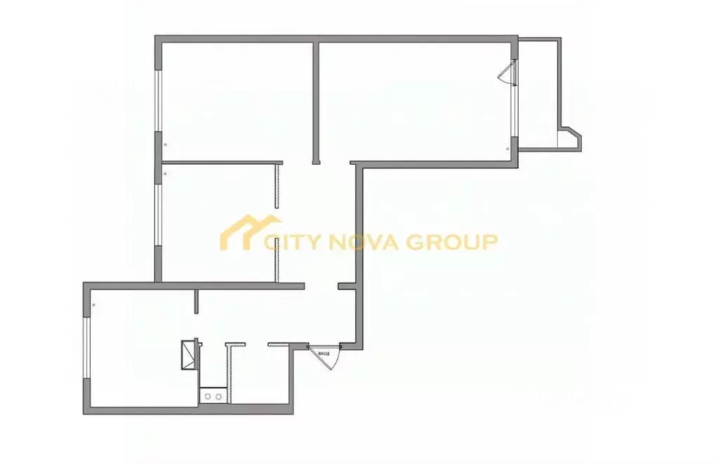3-к кв. Москва Боровское ш., 46 (74.0 м) - Фото 1