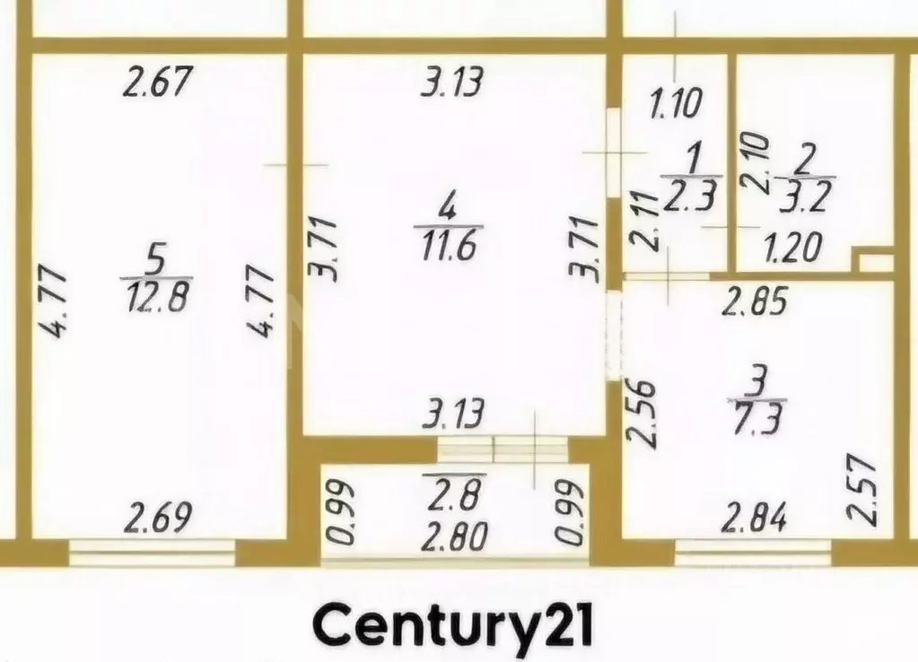2-к кв. Санкт-Петербург дор. Муринская, 8к1с1 (37.3 м) - Фото 2