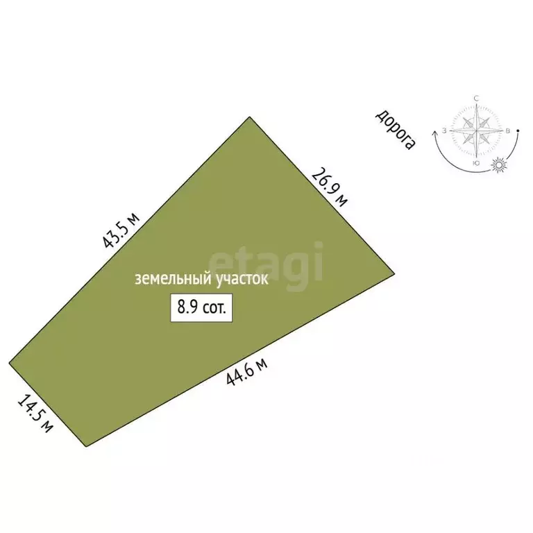 Участок в Ленинградская область, Всеволожский район, Агалатовское ... - Фото 1