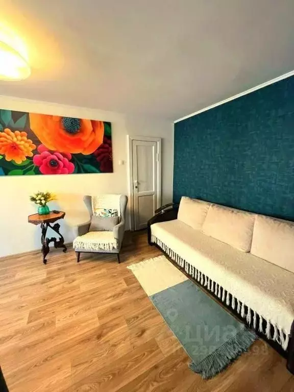 1-к кв. Калининградская область, Калининград Житомирская ул., 12 (45.0 ... - Фото 1