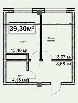 1-к кв. Ставропольский край, Ессентуки ул. Благодатная, 24 (39.3 м) - Фото 1