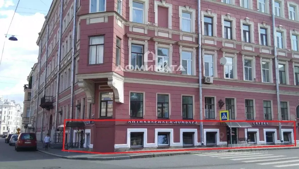 Помещение свободного назначения в Санкт-Петербург наб. Канала ... - Фото 1