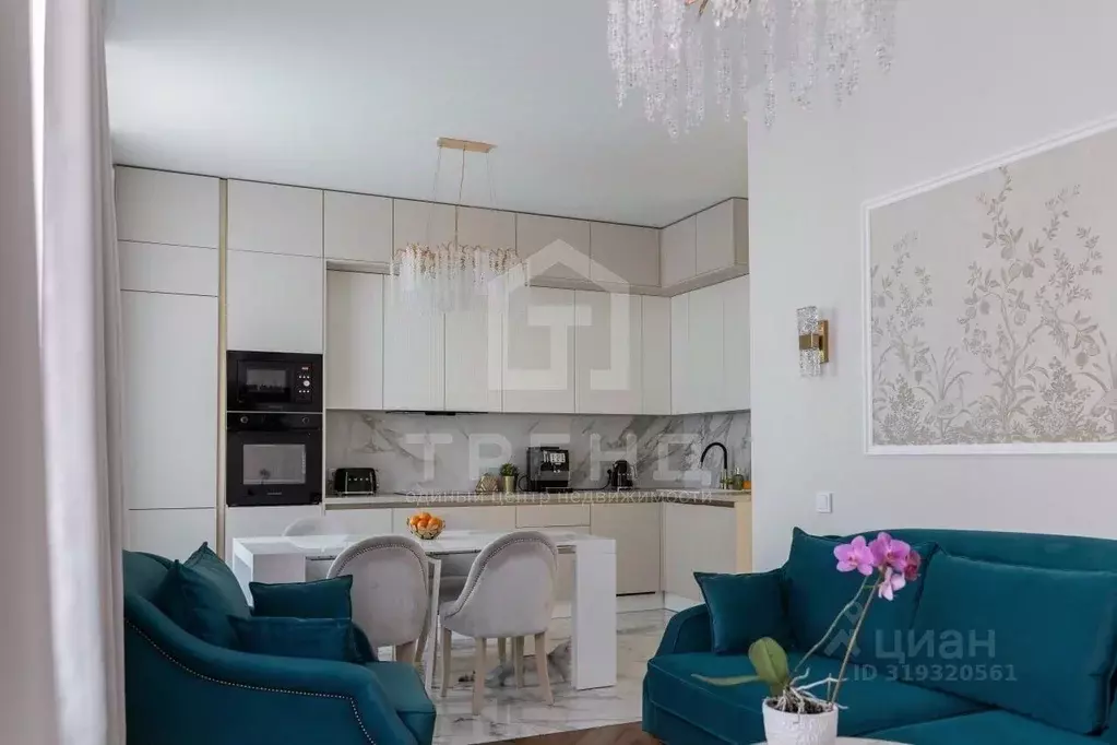 3-к кв. Санкт-Петербург ул. Александра Матросова, 3 (91.19 м) - Фото 0