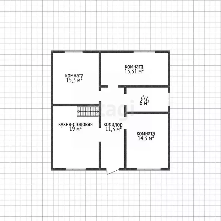 Дом в Краснодарский край, Белореченский район, пос. Южный  (84 м) - Фото 2